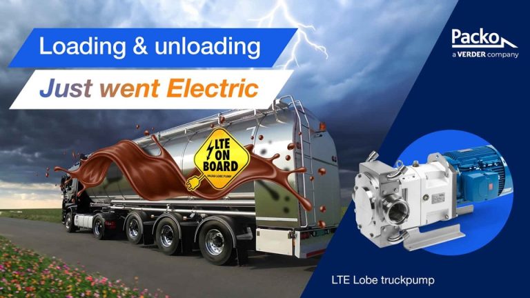 Packo Pumps Unveils LTE Electrical Driven Lobe Pump to Drive Sustainable Innovation in Truck Transport