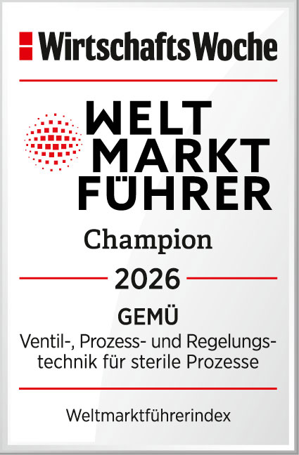 Ein Jahrzehnt an der Spitze: GEMÜ zum zehnten Mal in Folge Weltmarktführer