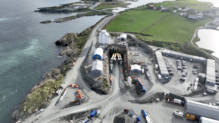 Tsurumi High-Pressure Water Pumps Keep the Rogfast Tunnel Dry