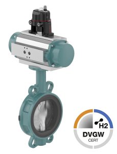 GEMÜ Absperrklappen für Wasserstoff-Anwendungen zertifiziert