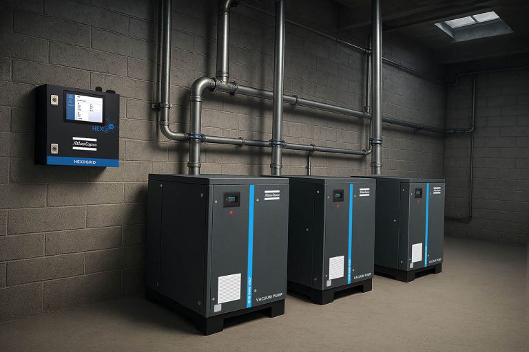 Atlas Copco Presents Robust Screw Vacuum Pump for Industrial Applications