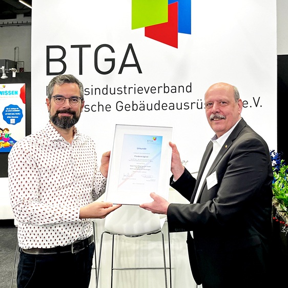 Oppermann Regelgeräte GmbH ist neues Fördermitglied des BTGA