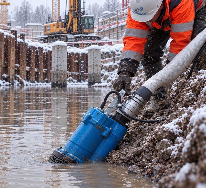 Construction Site Drainage in Winter: Five Mistakes that Can Prove Costly